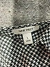 Nine West 100% Polyester Houndstooth Gray Blazer Size L - photo 6