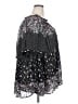 Peach Black Short Sleeve Blouse Size 3X - photo 4