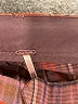 Free People Plaid Purple Casual Pants Size 2 - photo 7