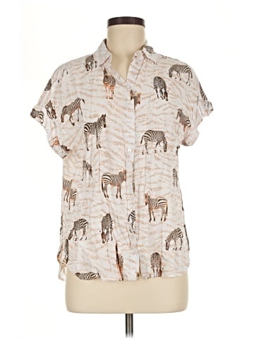Jane and Delancey Short Sleeve Blouse (view 1)