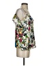 Parker 100% Silk Ivory 3/4 Sleeve Silk Top Size S - photo 4
