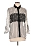 Studio Y 100% Polyester Ivory 3/4 Sleeve Blouse Size L - photo 1