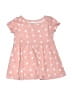 Old Navy 100% Cotton Hearts Pink Dress Size 0-3 mo - photo 1