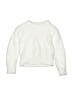 Mayoral Solid White Pullover Sweater Size 4 - photo 1