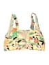 Kona Sol Floral Yellow Swimsuit Top Size 1X - photo 2