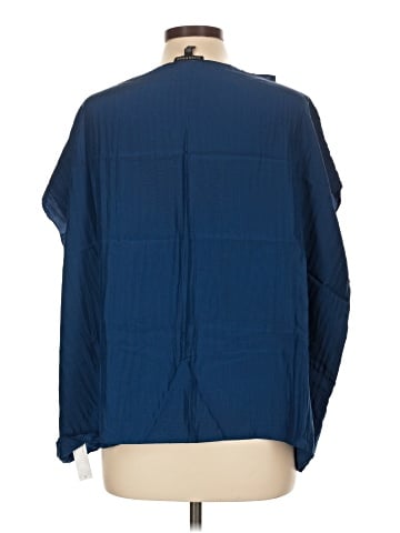 Eileen Fisher Short Sleeve Silk Top (view 2)
