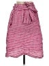 Zara Basic Checkered-gingham Pink Casual Skirt Size M - photo 2