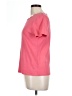 Rafaella 100% Cotton Pink Short Sleeve Top Size L (petite) - photo 5