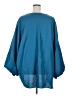 June + Vie 100% Polyester Teal 3/4 Sleeve Blouse Size 3X - photo 2
