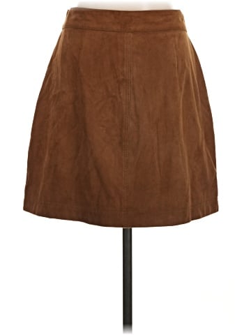 Madewell Leather Skirt (view 2)
