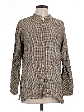 Karen Kane Long Sleeve Button Down Shirt