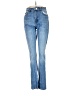 H&M 100% Cotton Hearts Blue Jeans Size 6 - photo 1