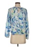 Cloth & Stone Blue 3/4 Sleeve Blouse Size S - photo 1