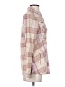 Free People Plaid Multi Color Pink Long Sleeve Button-Down Shirt Size XS - photo 4