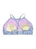 Xhilaration Paisley Blue Swimsuit Top Size 18 - photo 2