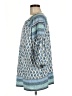 Purejill Blue 3/4 Sleeve Blouse Size M - photo 5