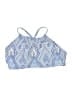 Xhilaration Paisley Blue Swimsuit Top Size 18 - photo 1