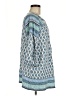 Purejill Blue 3/4 Sleeve Blouse Size M - photo 4
