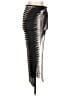 Helmut Lang Black Silver Casual Skirt Size L - photo 1