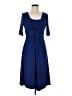 Chaps Blue Cocktail Dress Size M - photo 1