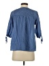 Auguste 100% Cotton Blue 3/4 Sleeve Blouse Size 2 - photo 2