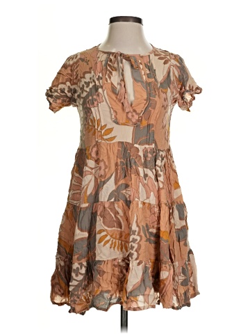 Olivaceous Casual Dress (view 1)