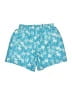 H&M 100% Polyester Tropical Blue Board Shorts Size 16 - 18 - photo 2