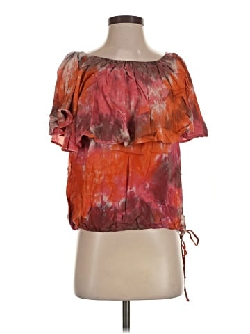 Blue Life Short Sleeve Blouse (view 1)