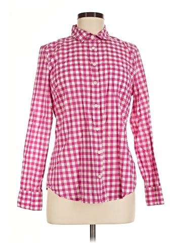 J.Crew Factory Store Long Sleeve Button-Down Shirt (view 1)