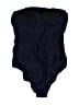 J.Crew Solid Blue One Piece Swimsuit Size 12 - photo 2