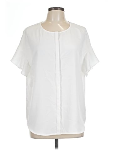 DKNY Short Sleeve Blouse (view 1)