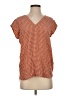 Joie 100% Silk Orange Short Sleeve Silk Top Size S - photo 1