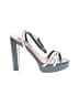 BCBGMAXAZRIA 100% Leather Gray Sandals Size 9 - photo 1