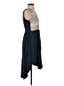 Left Coast by Dolan Argyle Blue Casual Dress Size XS - photo 4