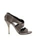 Diane von Furstenberg Silver Gray Sandals Size 9 - photo 1
