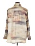 H&M 100% Polyester Print Tan 3/4 Sleeve Blouse Size XL - photo 2