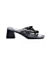 Open Edit Black Sandals Size 11 - photo 1