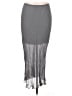 J.Crew 100% Viscose Gray Formal Skirt Size M - photo 1