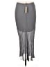 J.Crew 100% Viscose Gray Formal Skirt Size M - photo 2