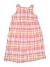Lands' End Plaid Pink Dress Size 10 - photo 1