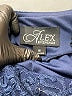 Alex Evenings Blue Jacket Size 18 - photo 3