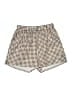 Unbranded Checkered-gingham Brown Shorts Size M - photo 1