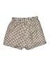 Unbranded Checkered-gingham Brown Shorts Size M - photo 2