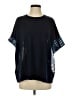 J.Crew Blue Short Sleeve Top Size S - photo 1