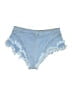 Daisy Blue Denim Shorts Size L - photo 2