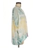 T Party Tie-dye Yellow Pullover Sweater Size M - photo 4