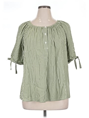 Max Studio 3/4 Sleeve Blouse (view 1)
