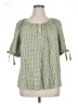 Max Studio Green 3/4 Sleeve Blouse Size 1X - photo 1