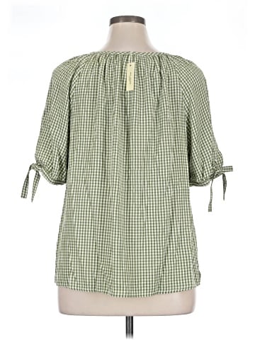 Max Studio 3/4 Sleeve Blouse (view 2)