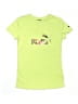 Puma 100% Polyester Green Active T-Shirt Size 16 - photo 1